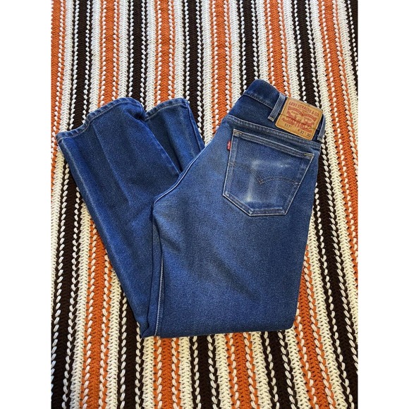 Levi’s W517 28×32 90s vintage Levis 517 jeans in blue, UK made - W28 x L32